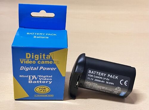 Аккумулятор Digital LP-E4 (11.1V, 2600 mAh, 28.9 Wh)