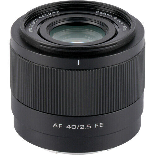 Объектив Viltrox AF 40mm f/2.5 E (Sony E) для FullFrame, черный