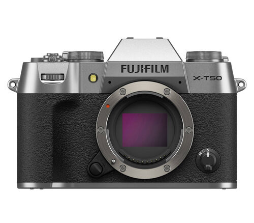 Беззеркальный фотоаппарат Fujifilm X-T50 Body, серебристый