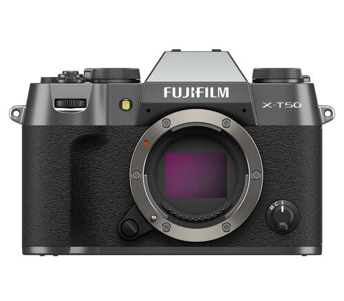 Беззеркальный фотоаппарат Fujifilm X-T50 Body, угольно-серебристый