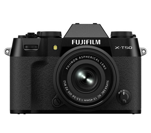 Беззеркальный фотоаппарат Fujifilm X-T50 Kit XC 15-45mm, черный