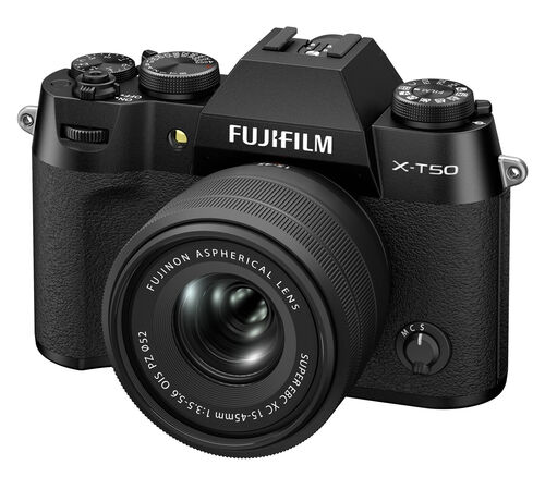 Беззеркальный фотоаппарат Fujifilm X-T50 Kit XC 15-45mm, черный