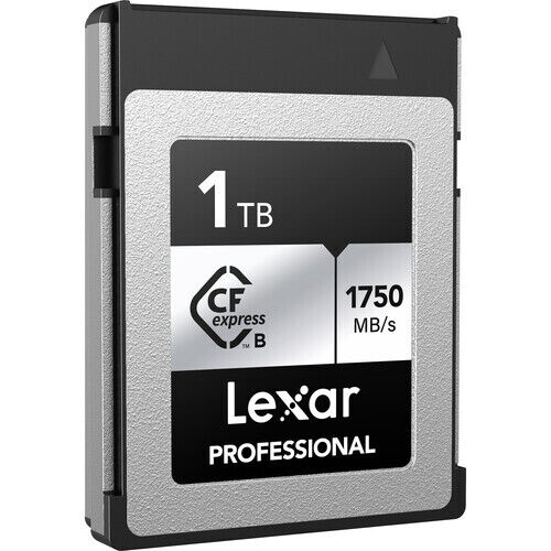 Карта памяти Lexar 1TB CFexpress Type B 1750 /1300 СЕРЕБРЯНОЙ серии