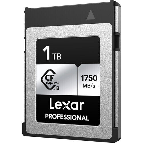 Карта памяти Lexar 1TB CFexpress Type B 1750 /1300 СЕРЕБРЯНОЙ серии