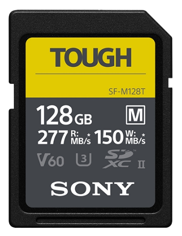 Карта памяти Sony SF-M TOUGH 128 ГБ 277/150