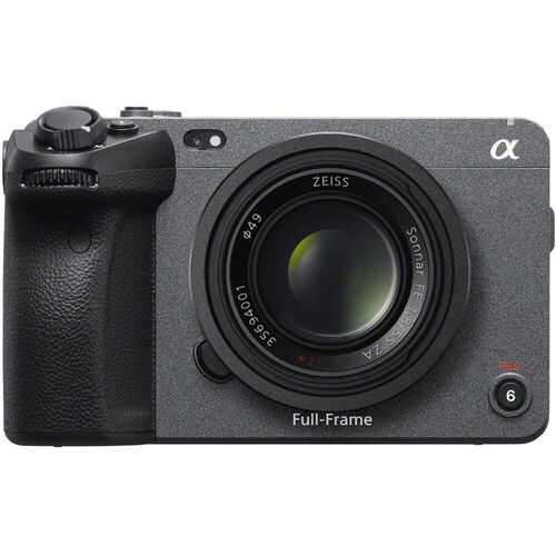 Видеокамера Sony ILME-FX3 с объективом FE 55 мм f/1.8 ZA, серый/черный