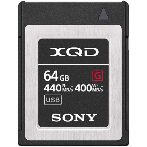 Карта памяти Sony XQD 64GB 440R/400W (QD-G64F/J)