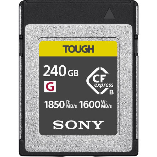Карта памяти Sony CFexpress Type B 240 ГБ R/W 1850/1600 МБ/с