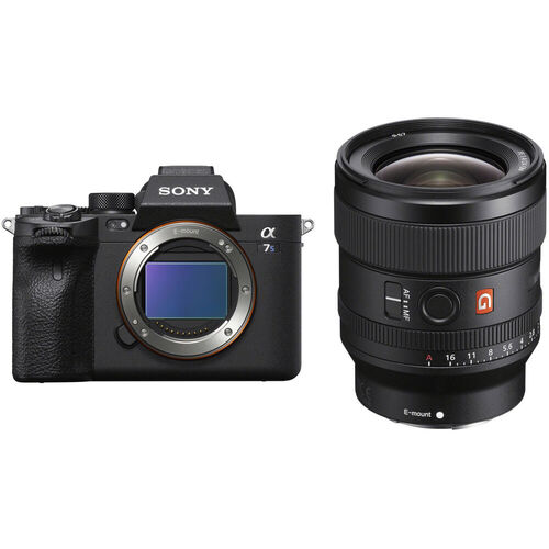 Фотоаппарат Sony Alpha ILCE-7SM3 с объективом FE 24mm f/1.4 GM, черный