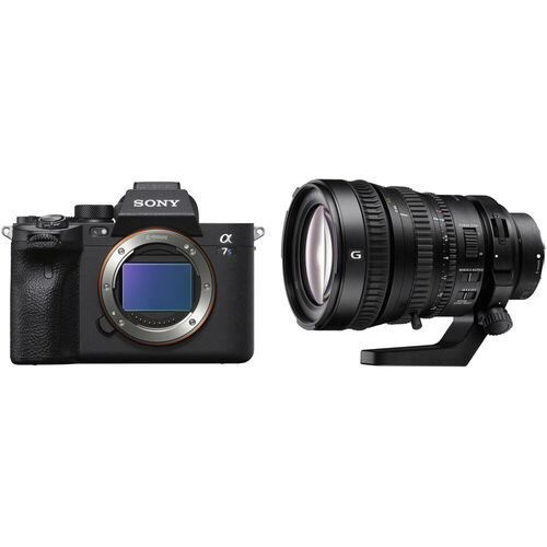 Фотоаппарат Sony Alpha ILCE-7SM3 с объективом FE PZ 28-135mm f/4 G OSS, черный