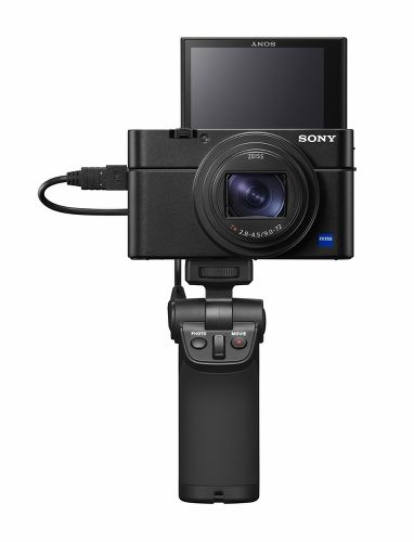 Фотоаппарат Sony Cyber-shot DSC-RX100M7 ручка VCT-SGR1, черный