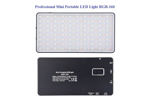 Накамерный свет Professional RGB Mini Portable LED Light RGB-160